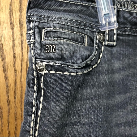 Miss Me black boot cut jeans size 26 - Picture 3 of 12